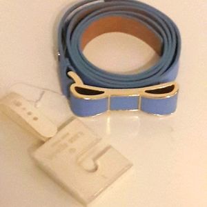 Brand New.  Kate Spade Light Blue Bow Belt